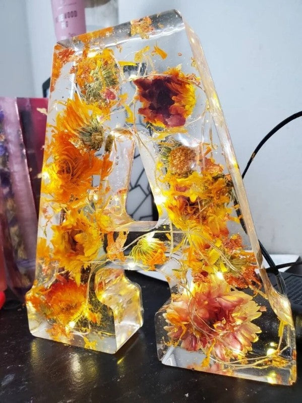 Handmade Floral Night Light