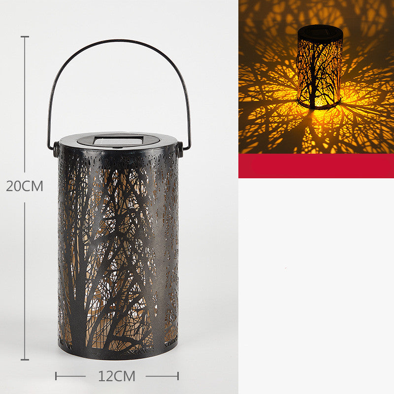 Outdoor Waterproof Courtyard Garden Layout Hollow Landscape Lamp