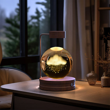 DIY Crystal Ball Night Light