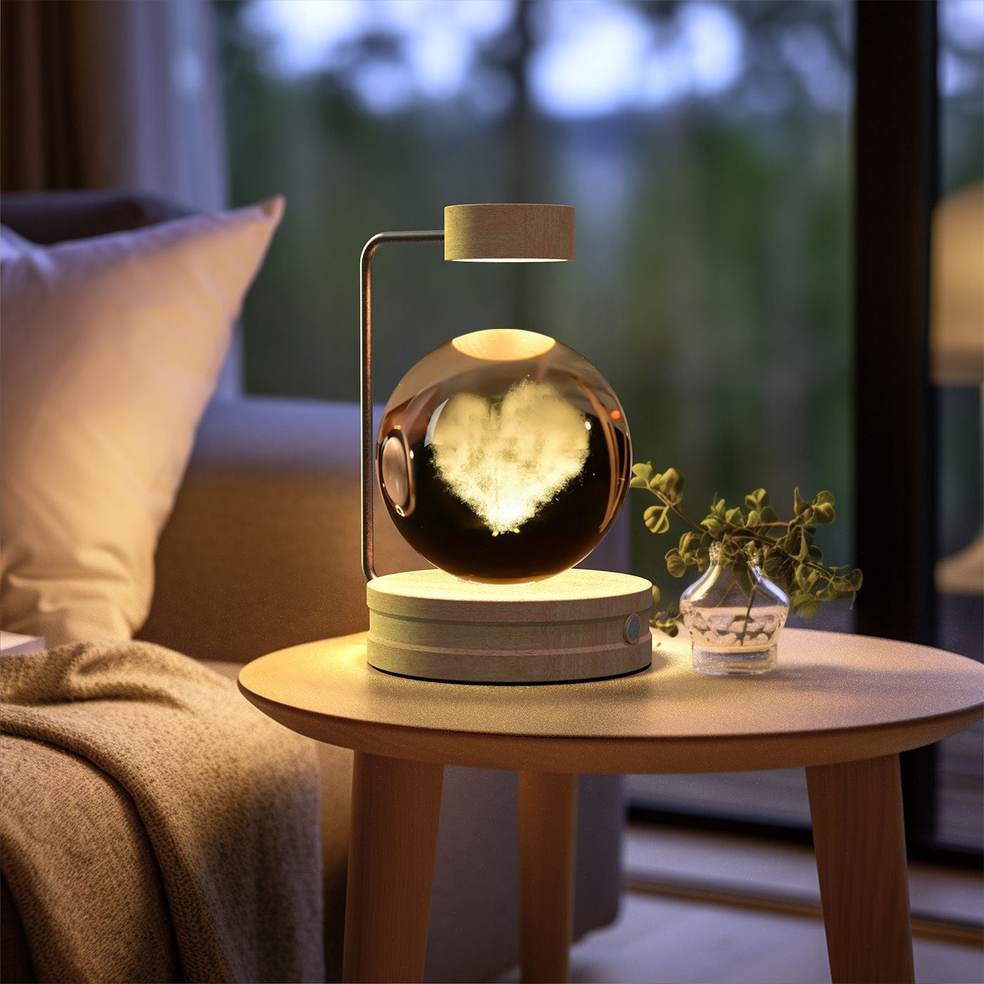 DIY Crystal Ball Night Light