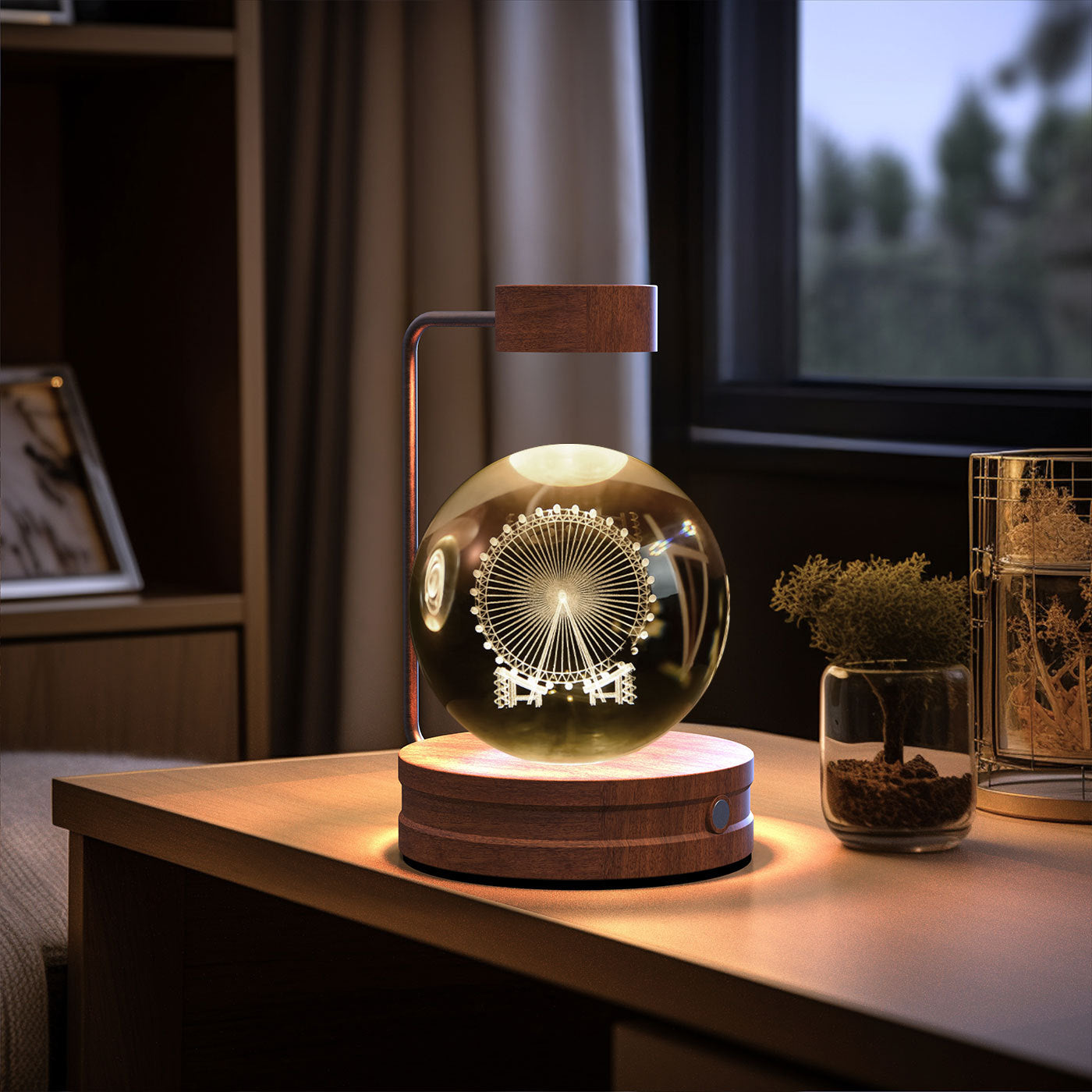 DIY Crystal Ball Night Light