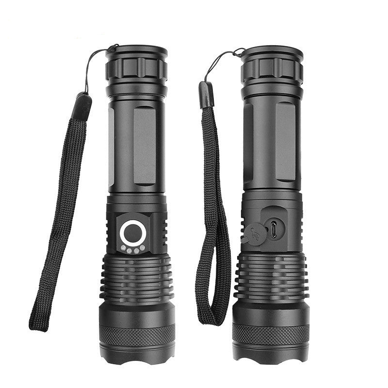 USB Charging Zoom P50 Flashlight