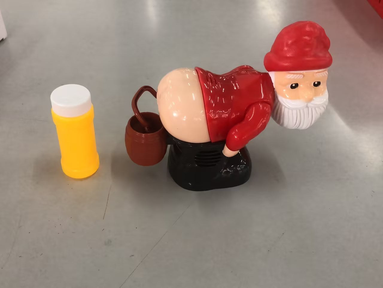 Funny Santa Bubble Blowing Machine