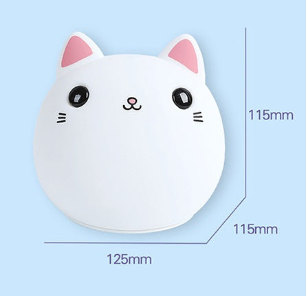 Cute Cat Silicone LED Lamp