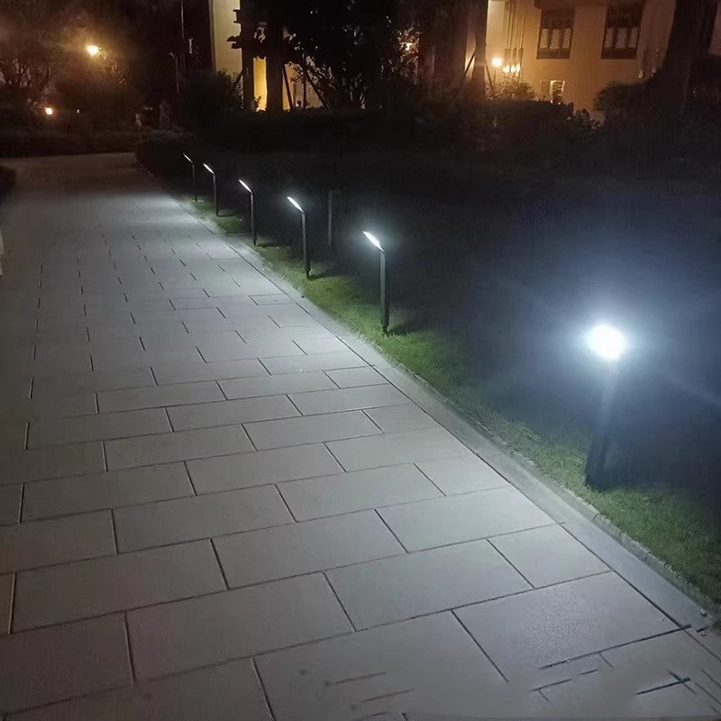 T-shaped LED Solar Lawn Lamp