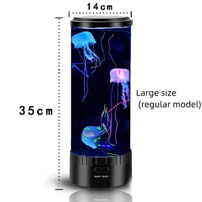 Jellyfish Lamp USB-Relaxing LED Night Light