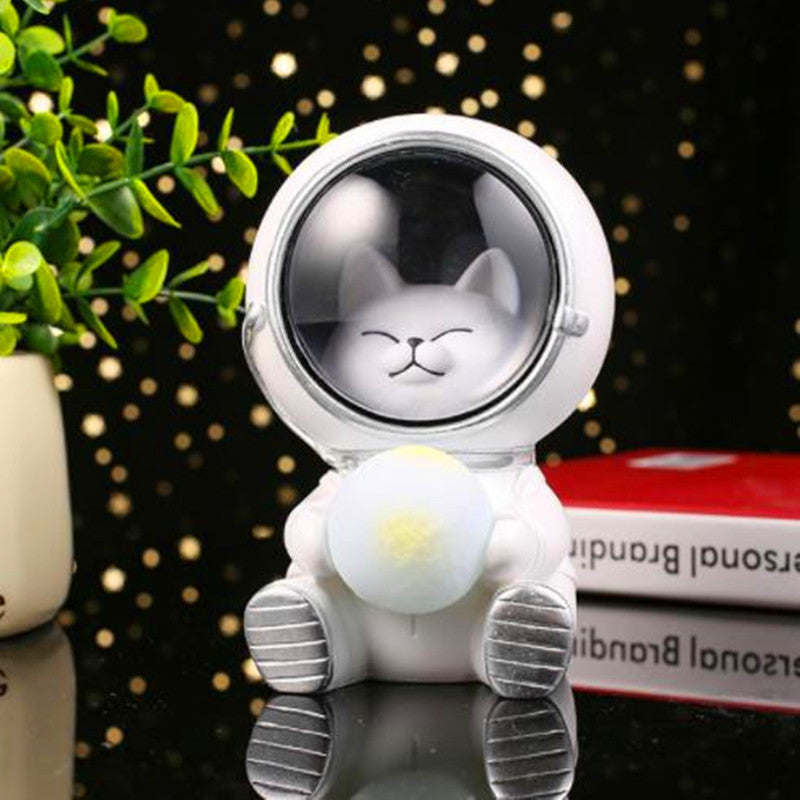 Starry sky animal atmosphere night light