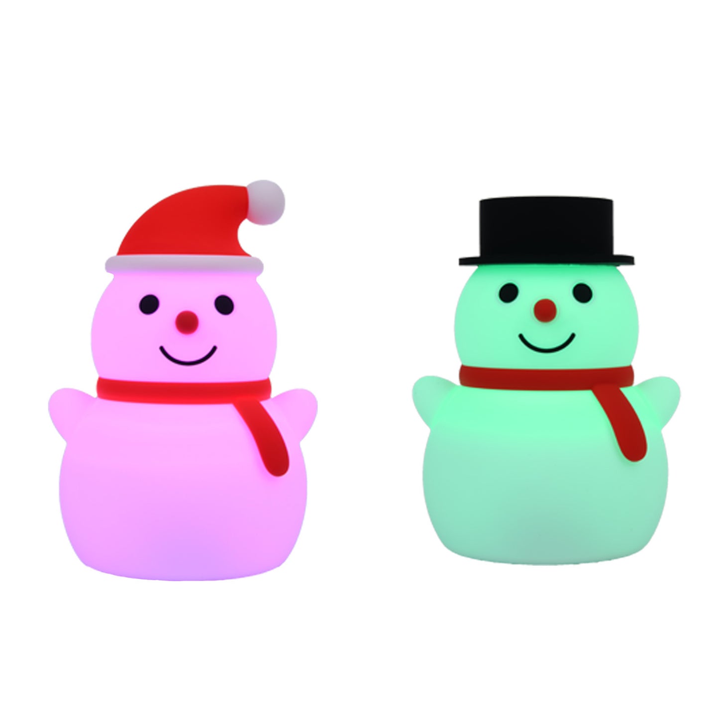 Christmas Ice Man Silicone Pat Lamp Remote Control Ambience Light