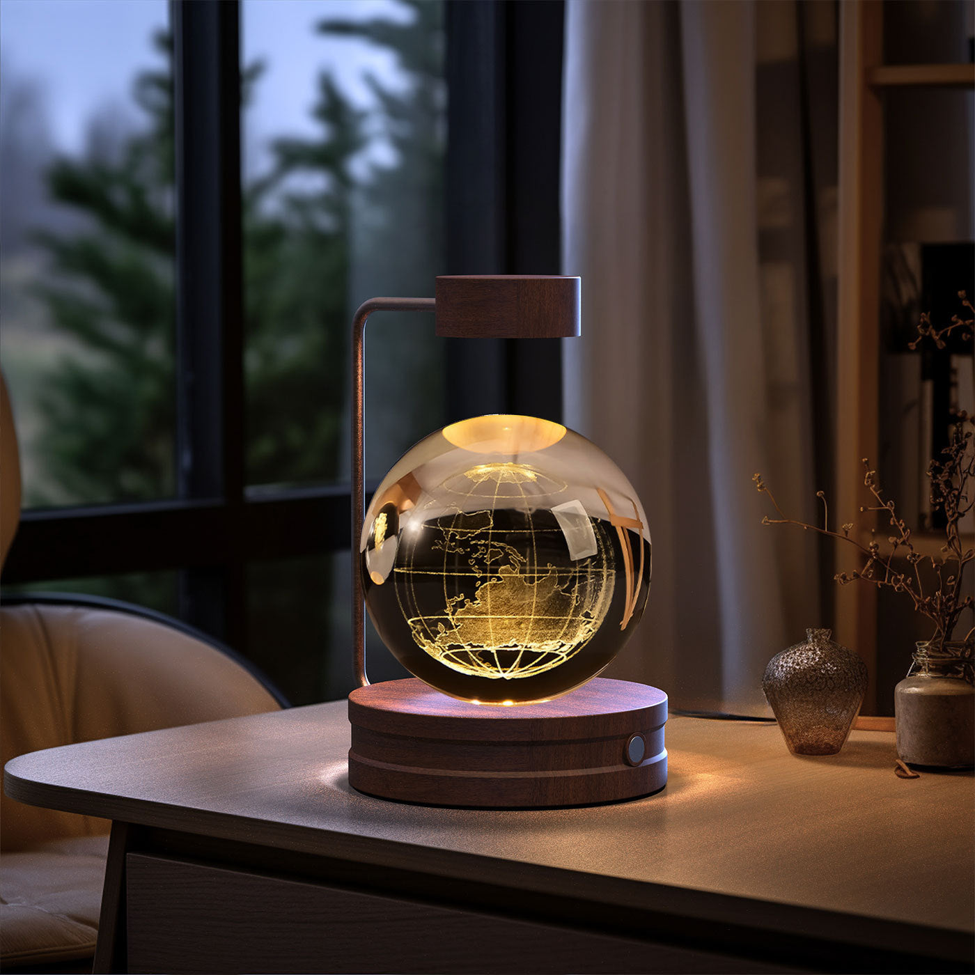 DIY Crystal Ball Night Light