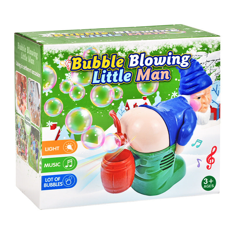 Funny Santa Bubble Blowing Machine